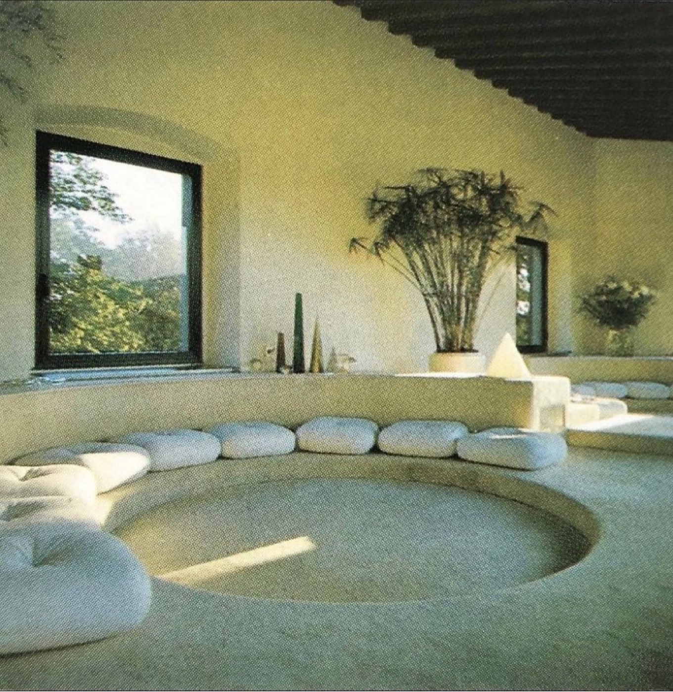 Divano di design contemporaneo - interior design immobili Roma